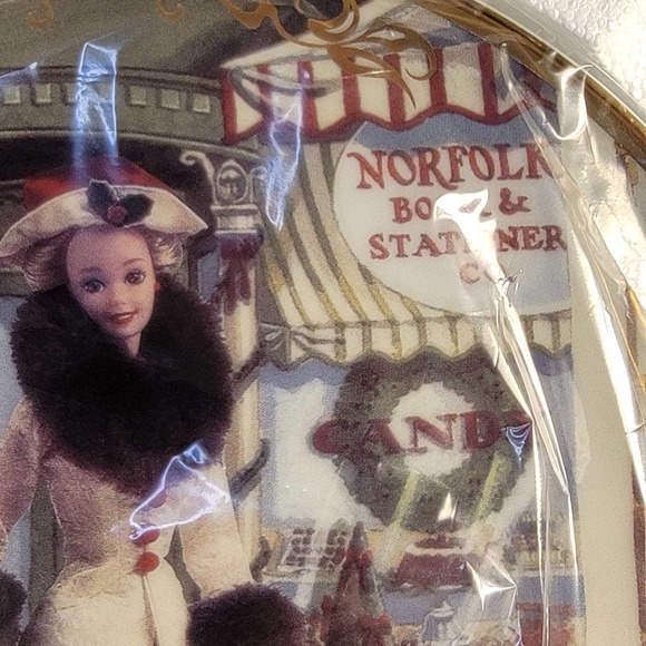 Vintage Collectible Holiday Memories BARBIE Plate 1997 Limited Edition COA - Picture 6 of 11